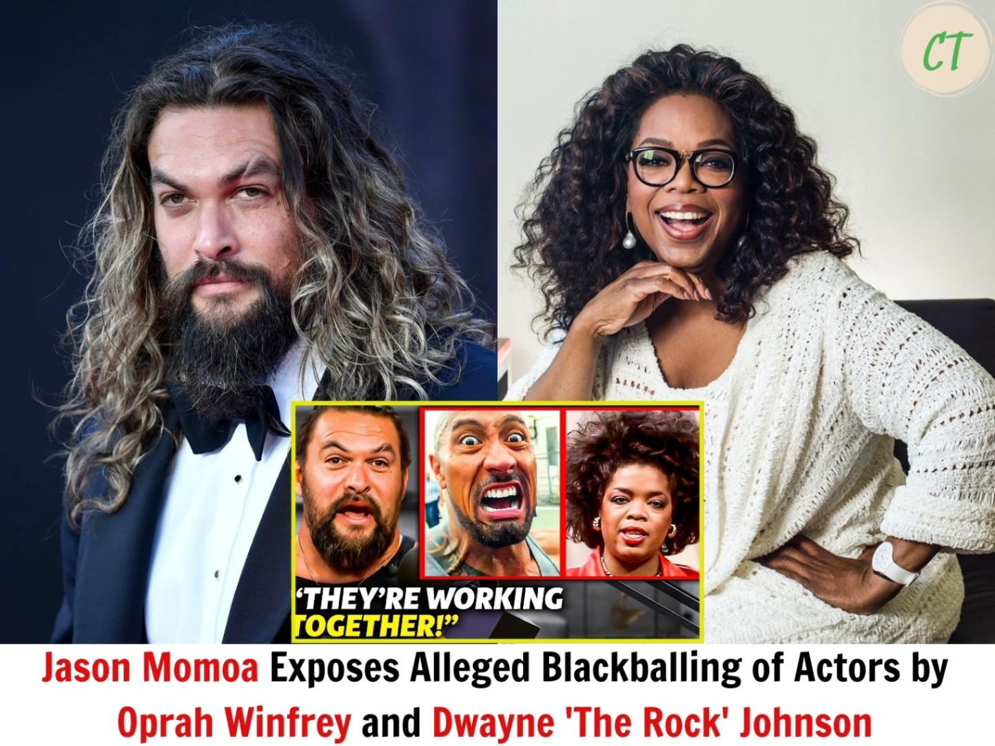 Jason Momoa Exposes Alleged Blackballing of Actors by Oprah Winfrey and Dwayne 'The Rock' Johnson - News